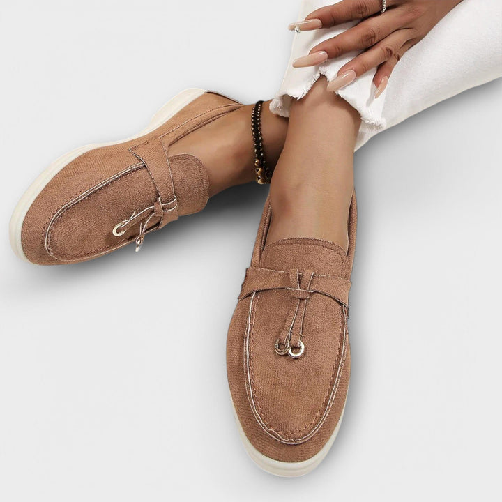 Teresa - Soft Suede Loafers