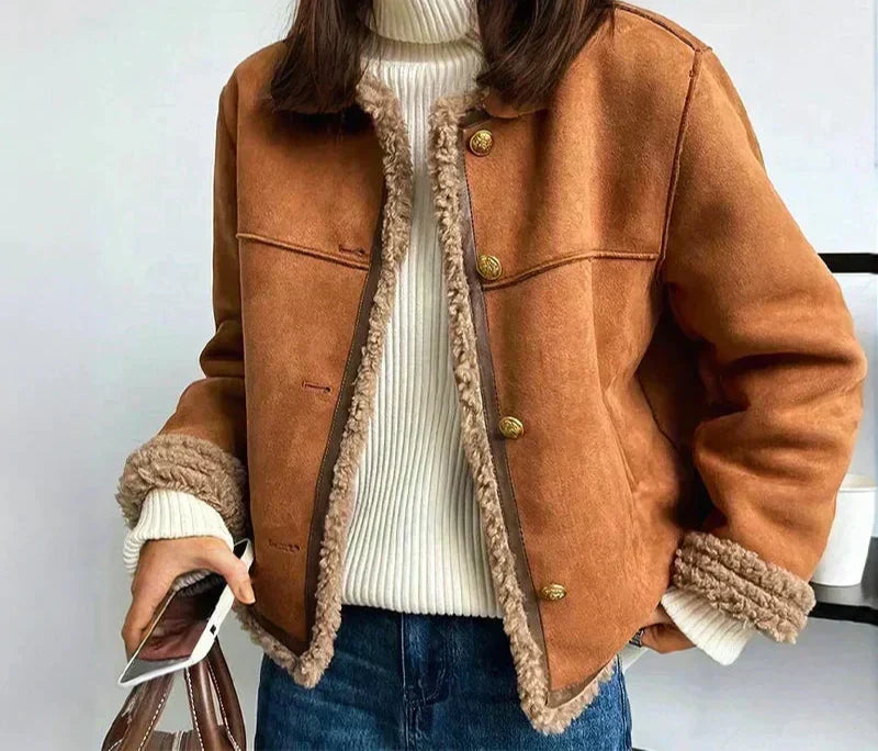 Kristina - Cozy Shearling Jacket