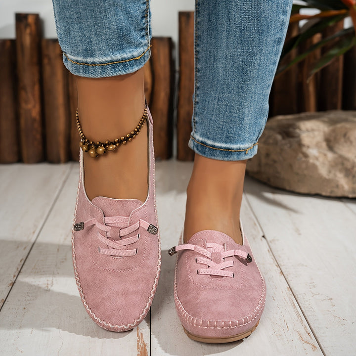 Bonnie - Soft Suede Moccasins