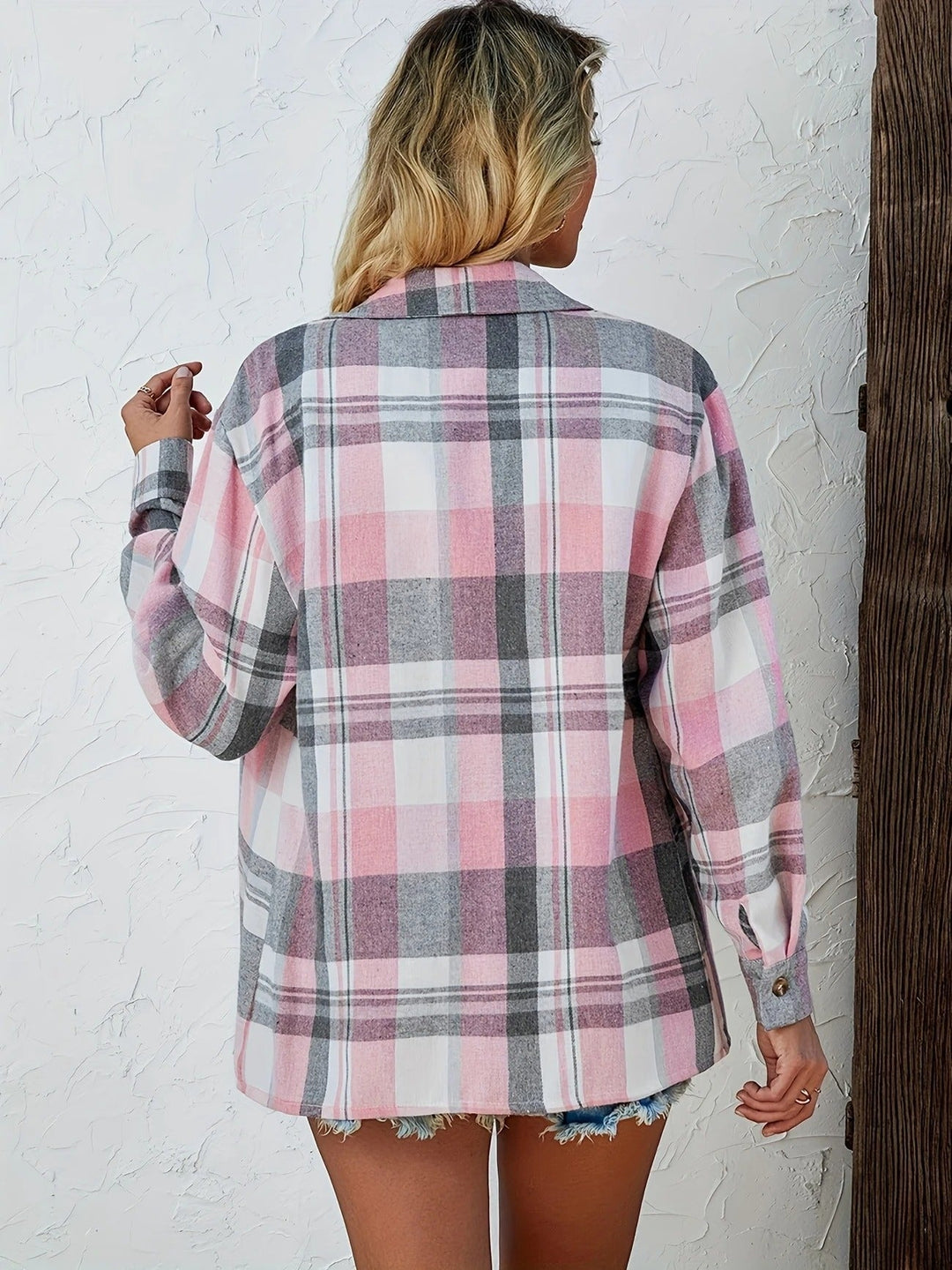 Rachel - Soft Checkered Shirt