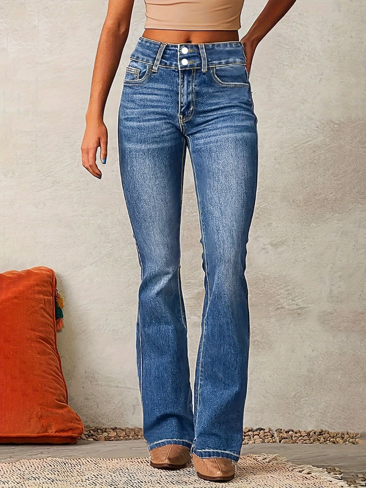 Thea - Sleek Flared Pants