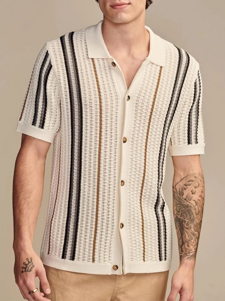 Isaac - Soft Knit Polo Shirt