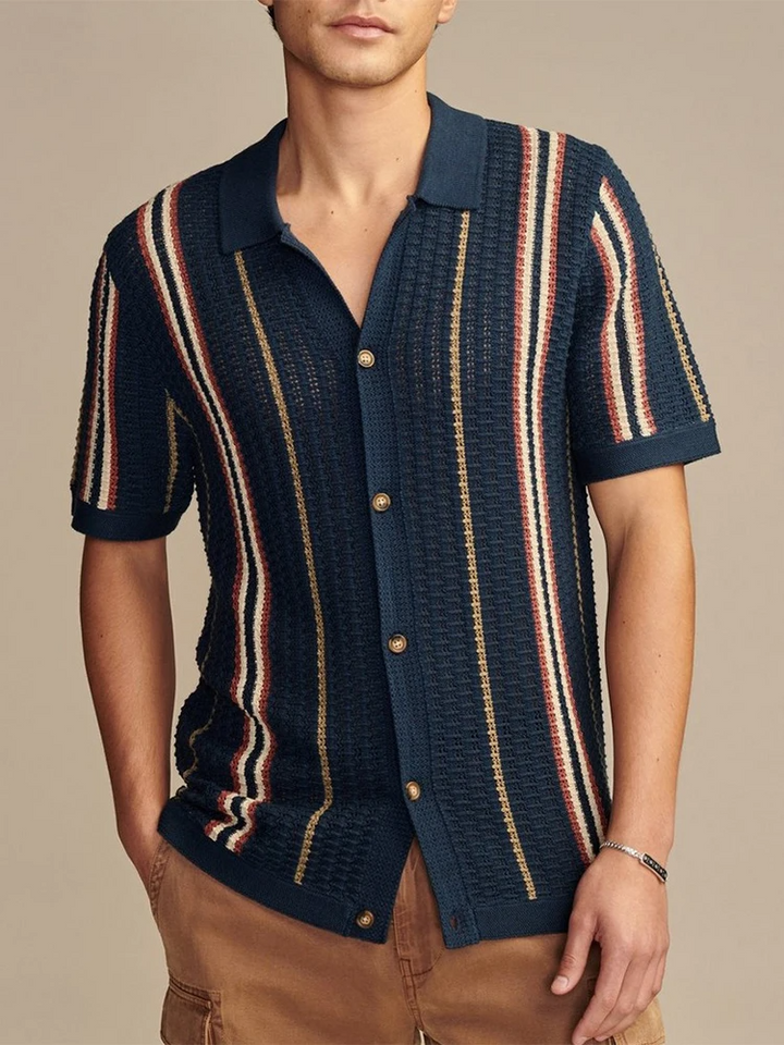 Isaac - Soft Knit Polo Shirt