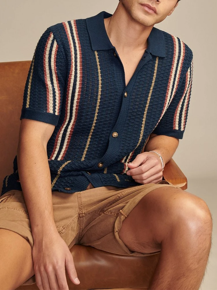Isaac - Soft Knit Polo Shirt