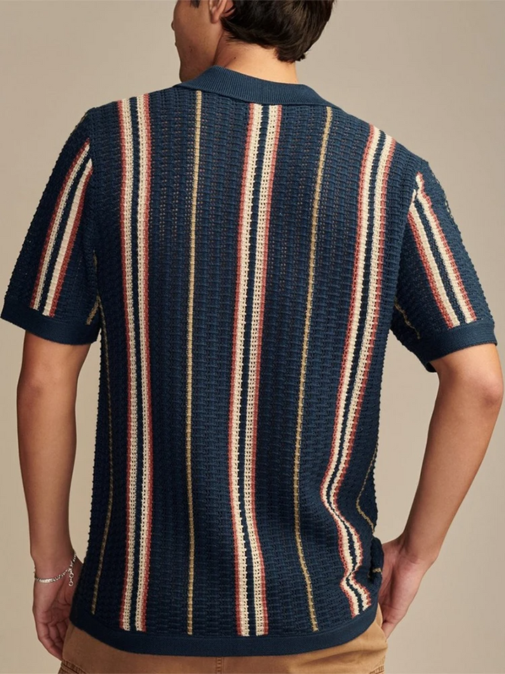 Isaac - Soft Knit Polo Shirt