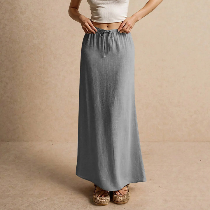 Daphne - Soft Textured Maxi Skirt