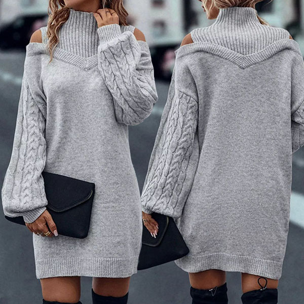 Claire - Cozy Knit Dress