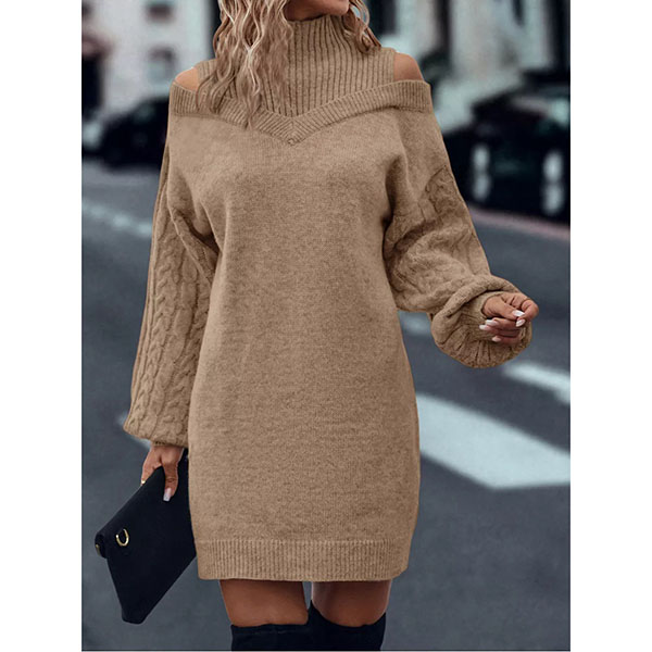 Claire - Cozy Knit Dress