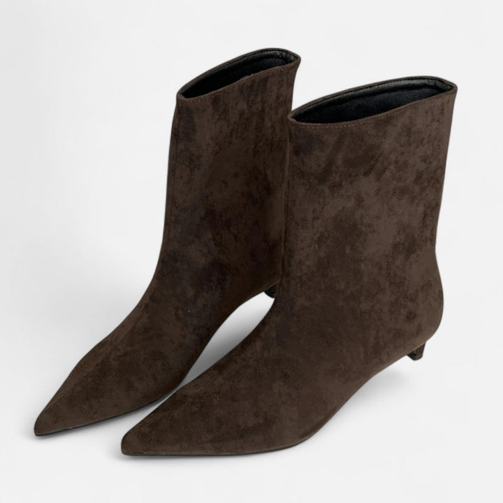 Hailey - Luxe Matte Ankle Boots