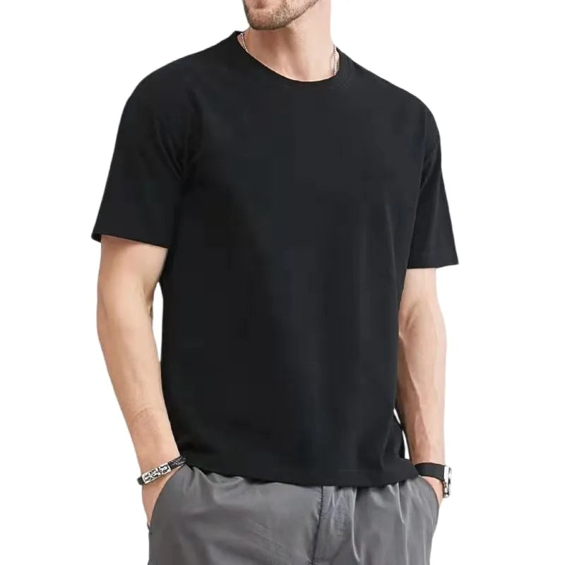 Everett - Smooth Cotton T-Shirt