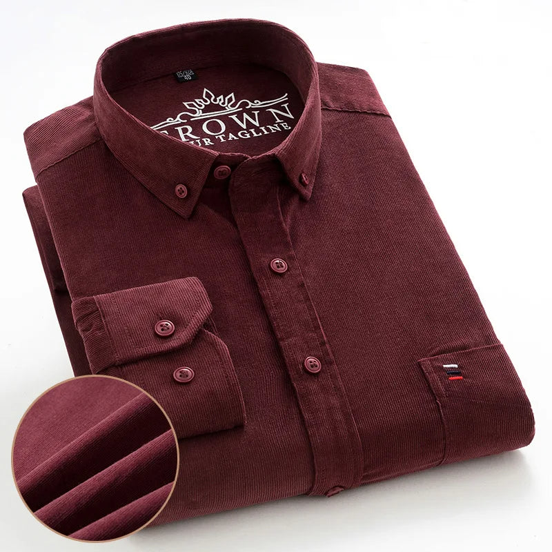 Malcolm - Luxurious Corduroy Shirt