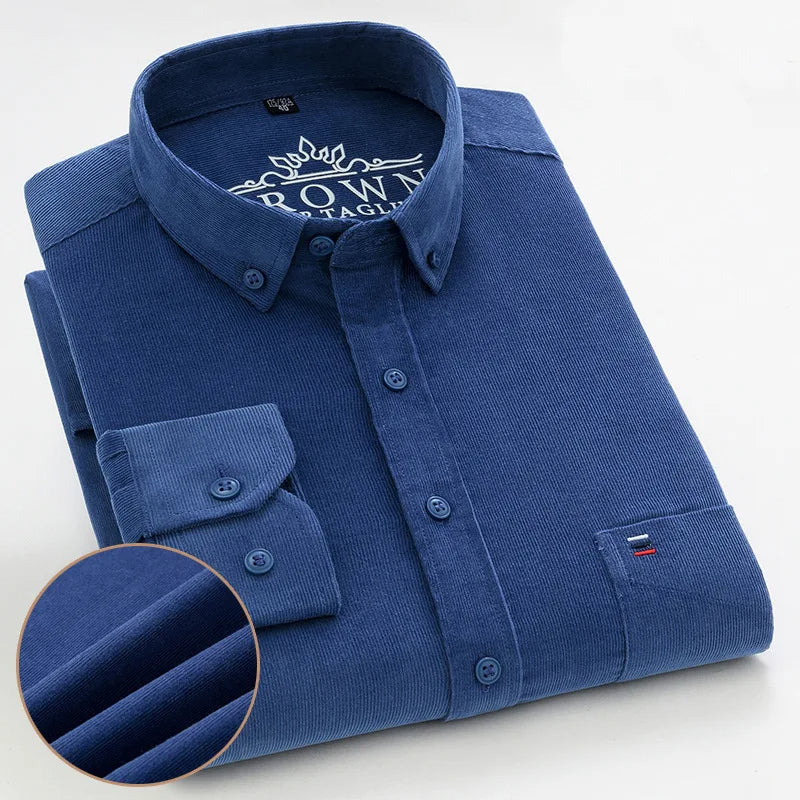 Malcolm - Luxurious Corduroy Shirt