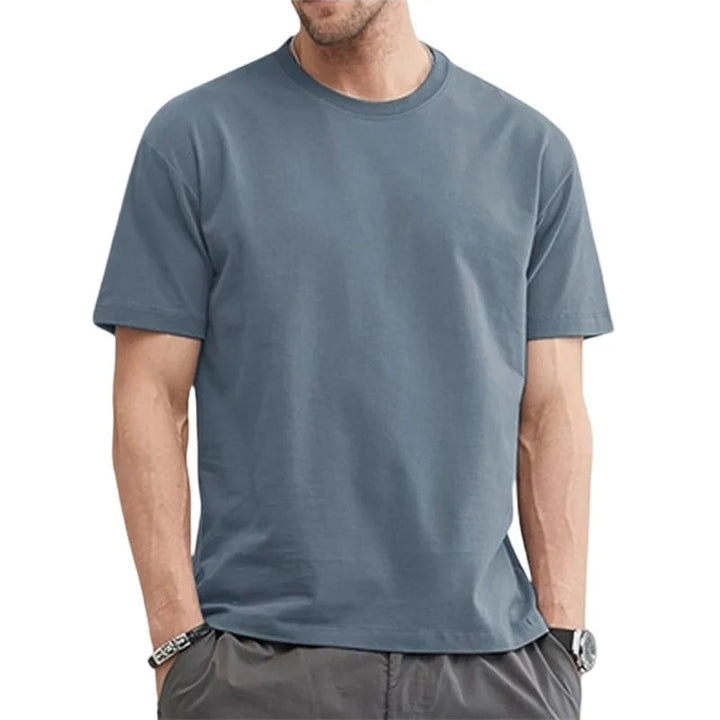 Everett - Smooth Cotton T-Shirt