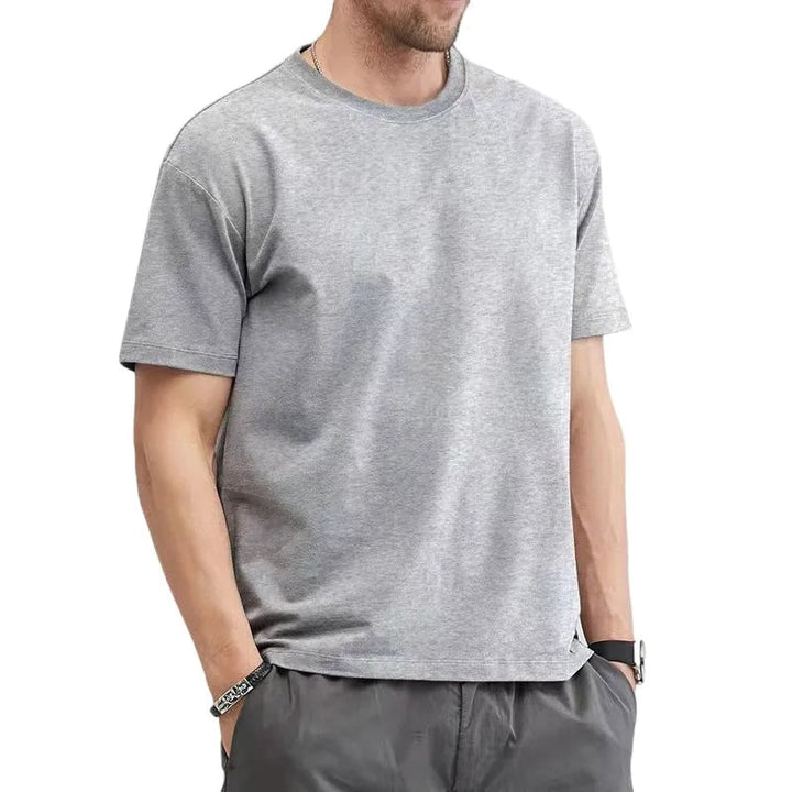 Everett - Smooth Cotton T-Shirt