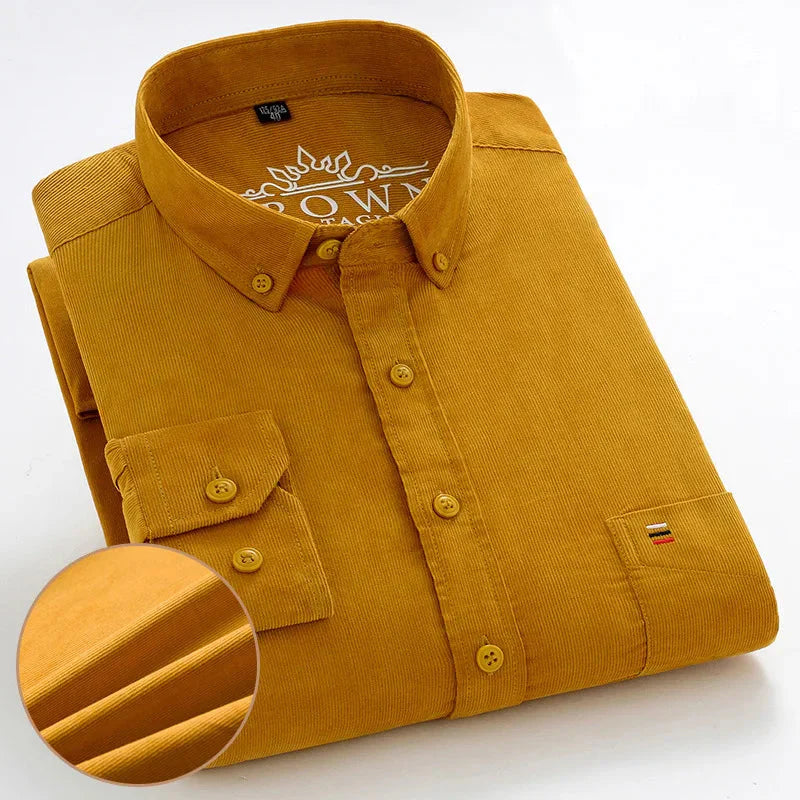 Malcolm - Luxurious Corduroy Shirt