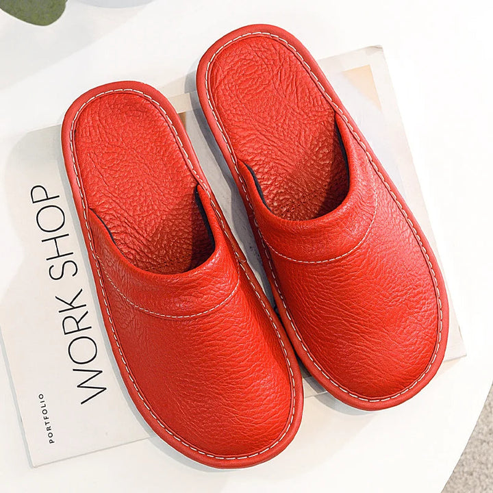 Giles  - Cozy Pebbled Slippers