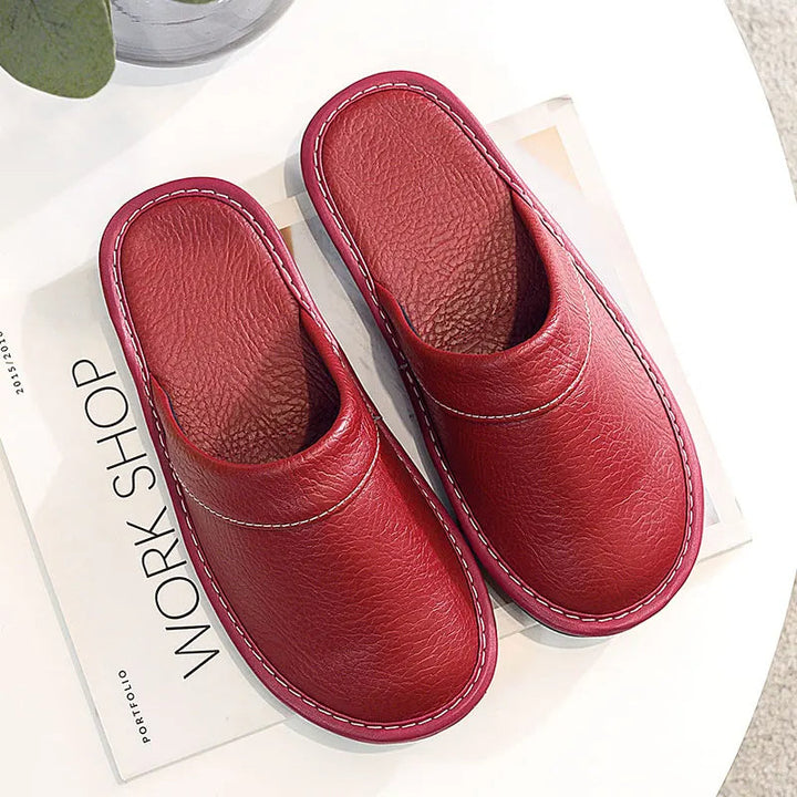 Giles  - Cozy Pebbled Slippers