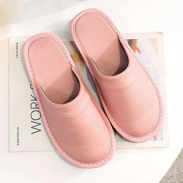 Giles  - Cozy Pebbled Slippers