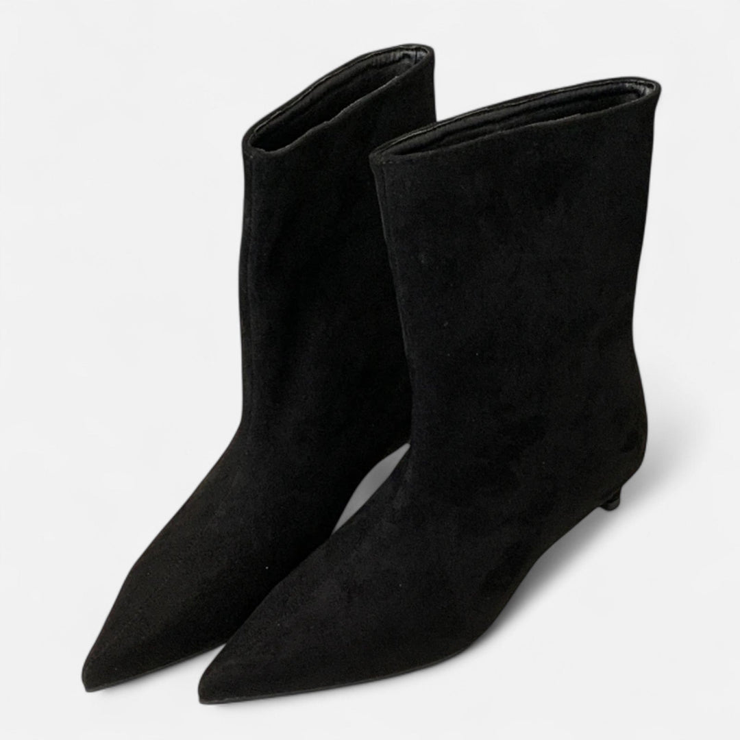 Hailey - Luxe Matte Ankle Boots
