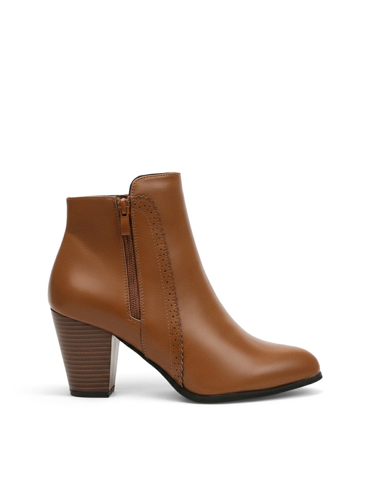 Aliyah - Polished Ankle Boots
