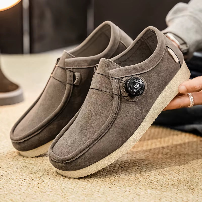 Irving - Relaxed Suede Loafers
