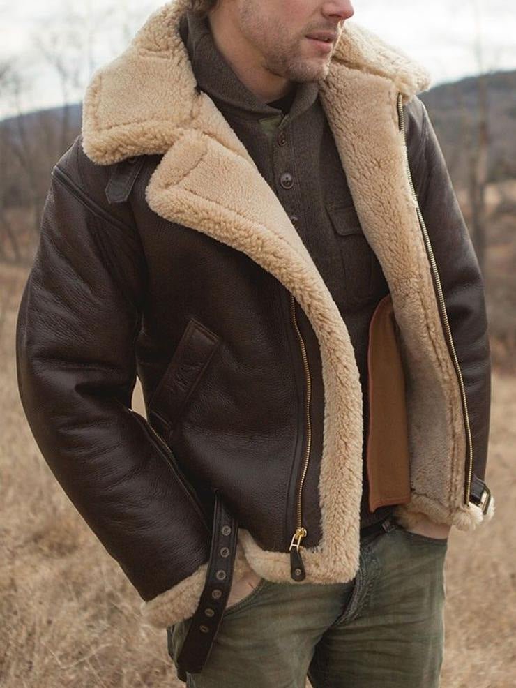 Gavin - Sturdy Leather Jacket