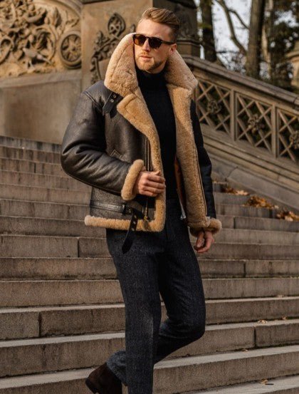 Gavin - Sturdy Leather Jacket
