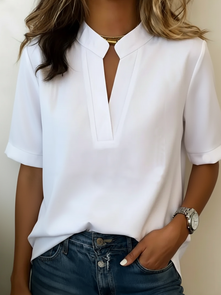 Rosalie - Elegant Silk Blouse