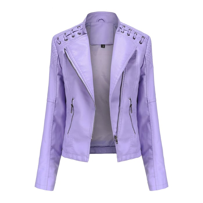 Raven - Edgy Satin Jacket