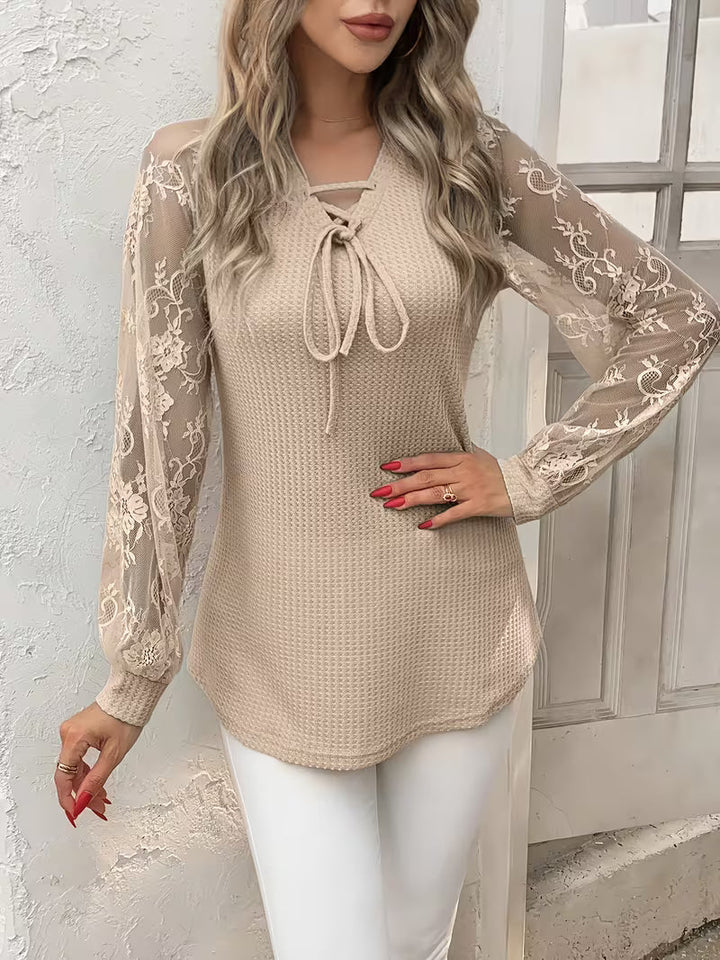 Zaria - Soft Lace Blouse