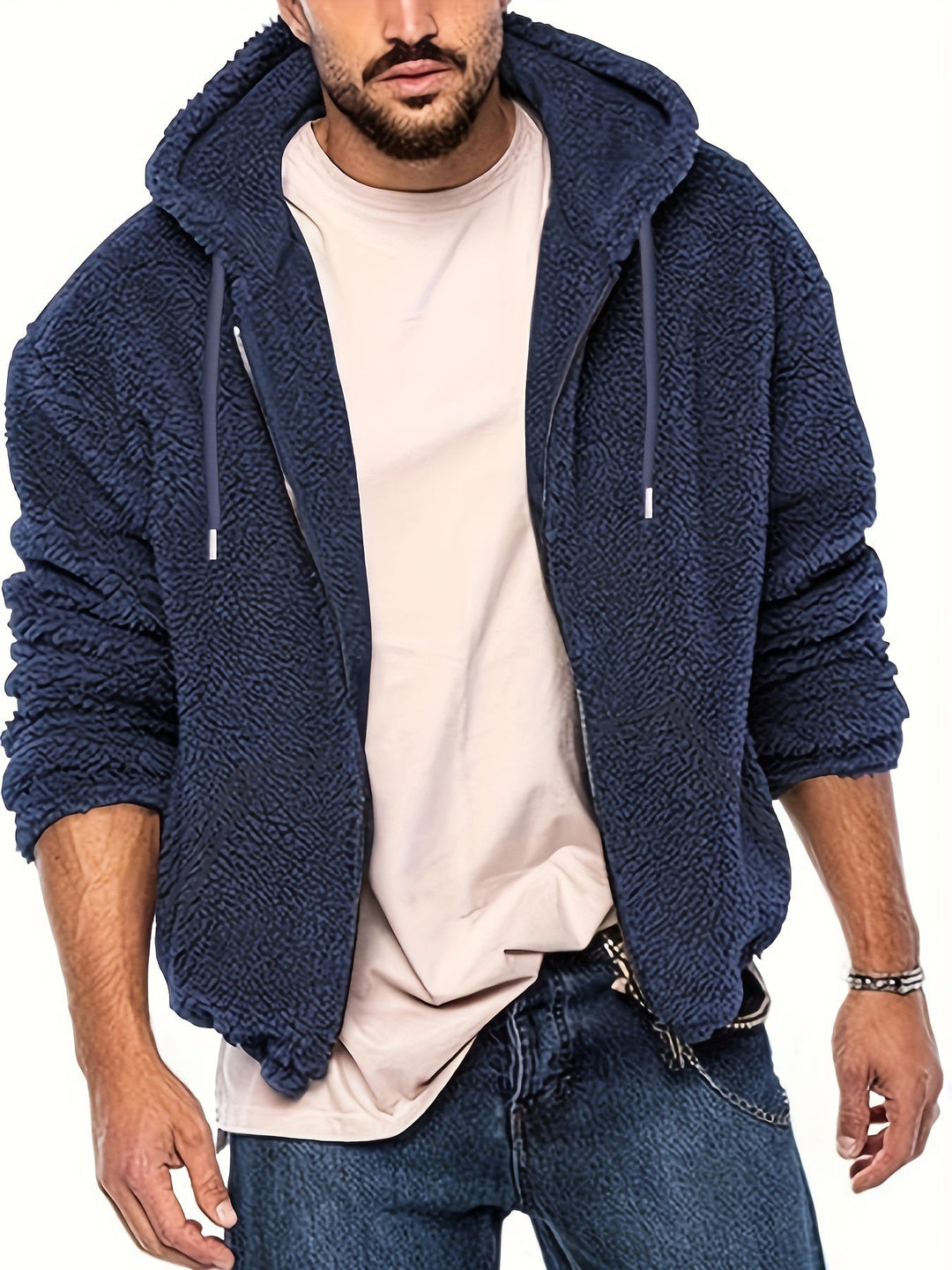 Dorian - Plush Hoodie Jacket