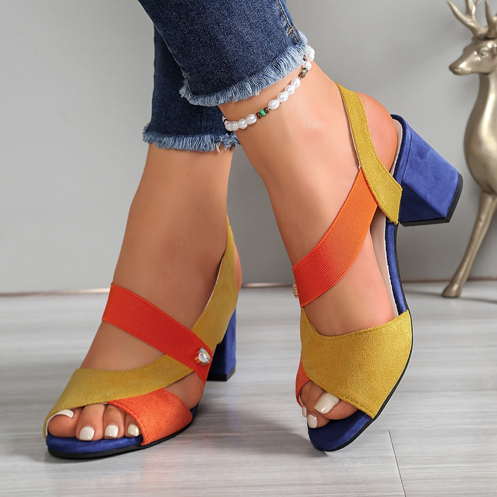 Hope - Vibrant Block Sandals