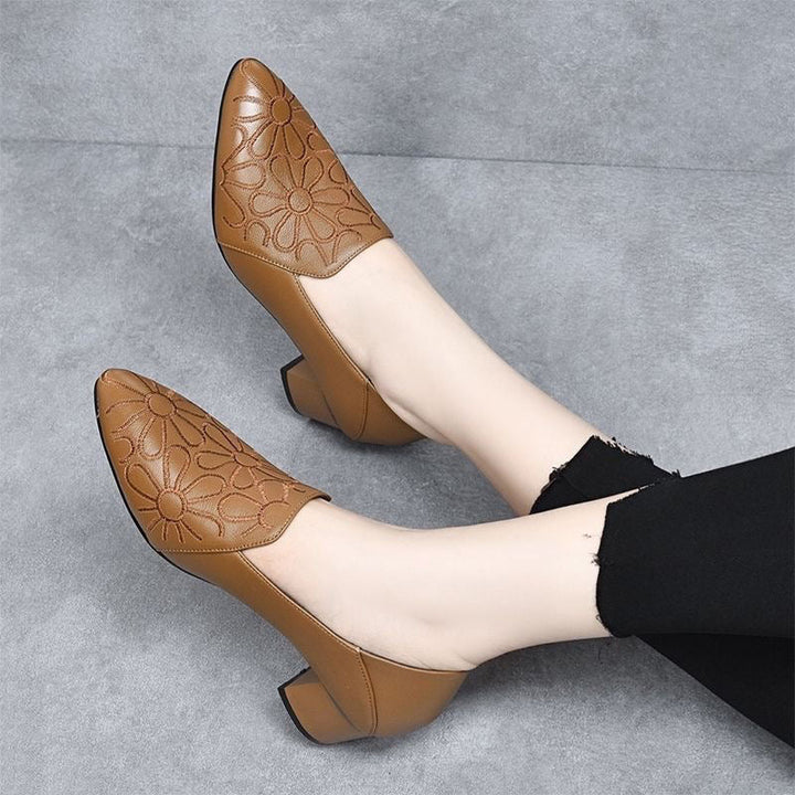 Presley - Sleek Leather Sandals