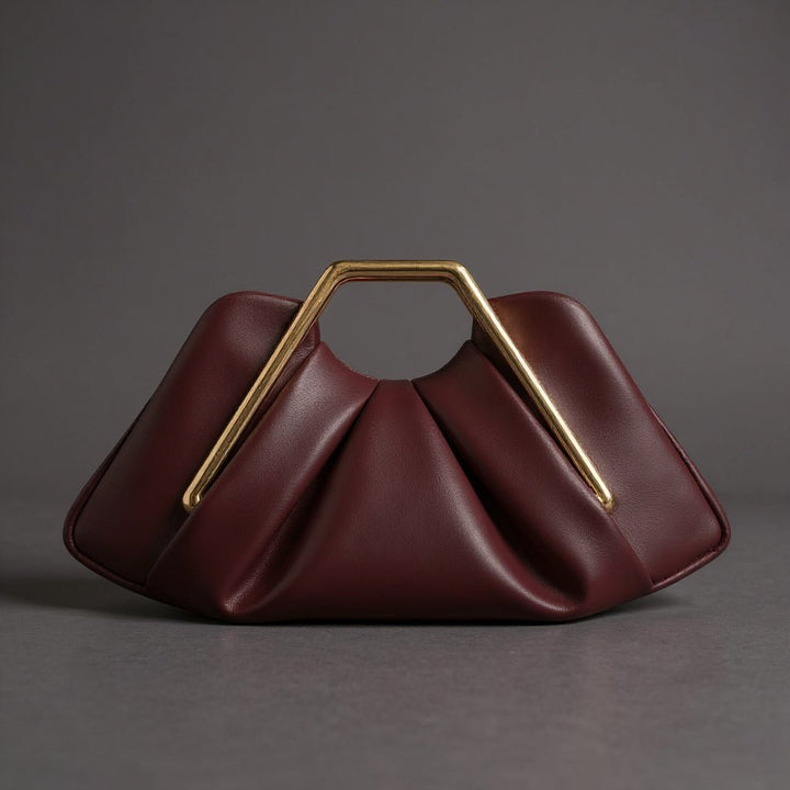 Greta - Elegant Ruched Clutch