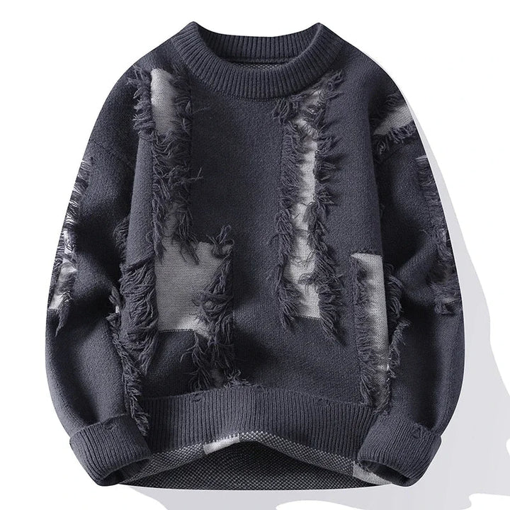 Vincent - Cozy Distressed Sweater