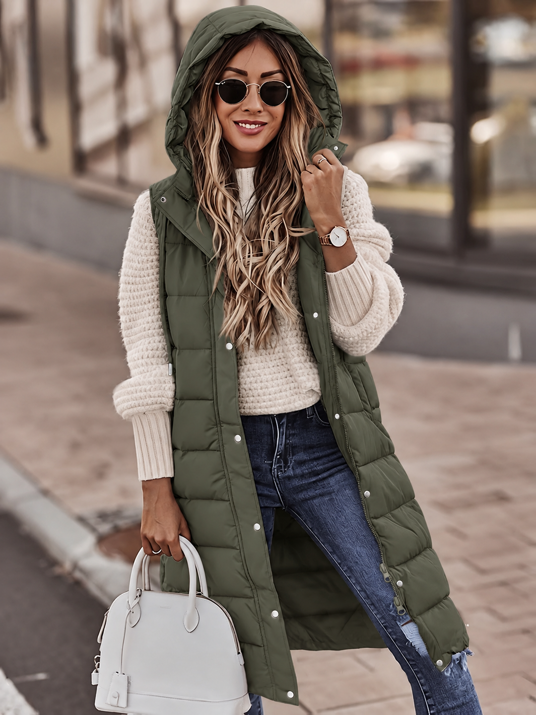 Angelina - Cozy Longline Vest