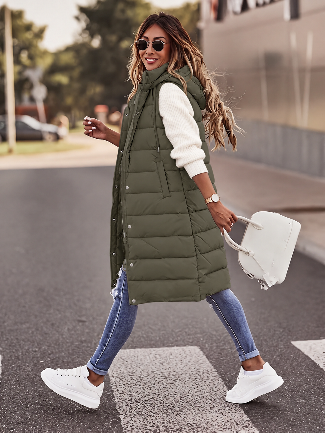 Angelina - Cozy Longline Vest
