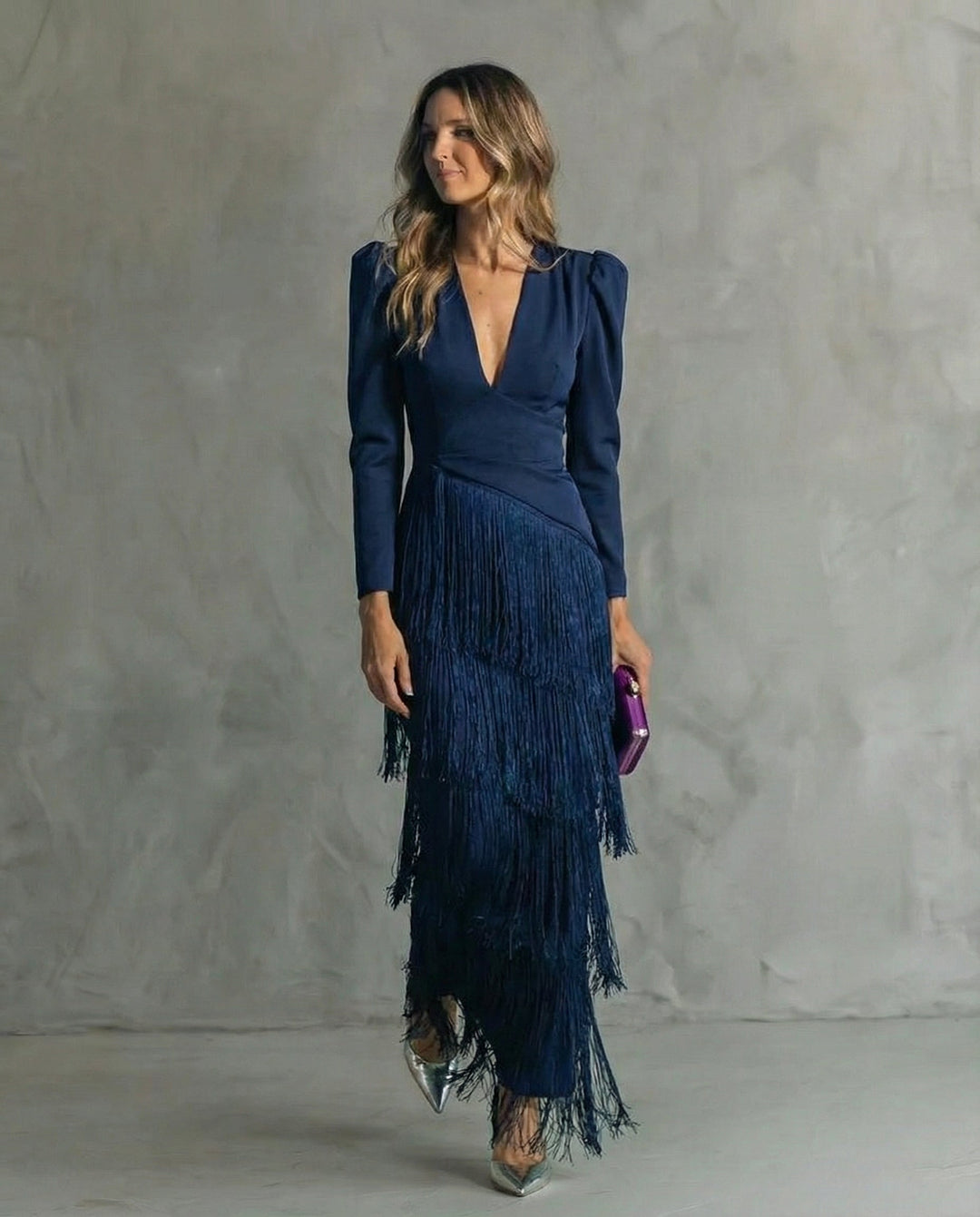 Isabella - Elegant Fringe Dress