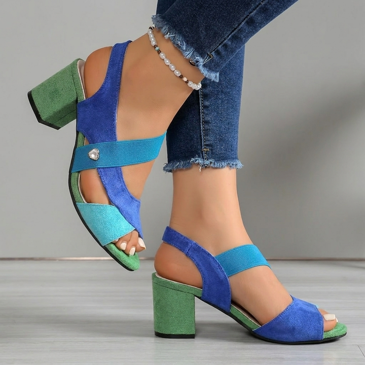 Hope - Vibrant Block Sandals