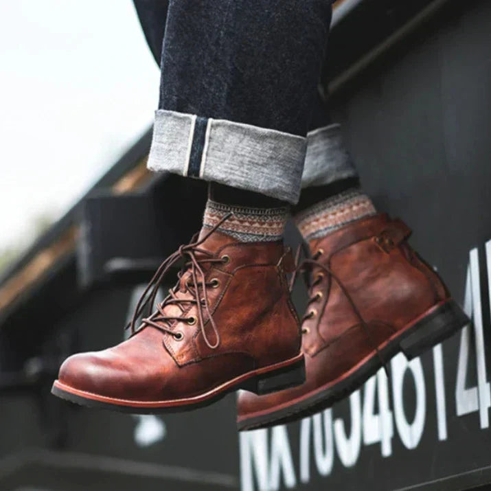 Adrian - Sturdy Leather Boots