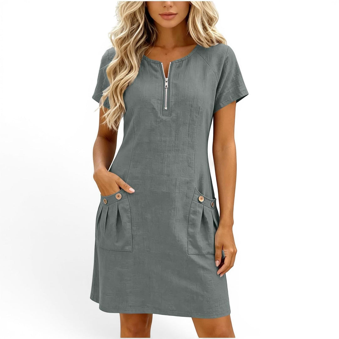 Georgia - Breezy Linen Dress