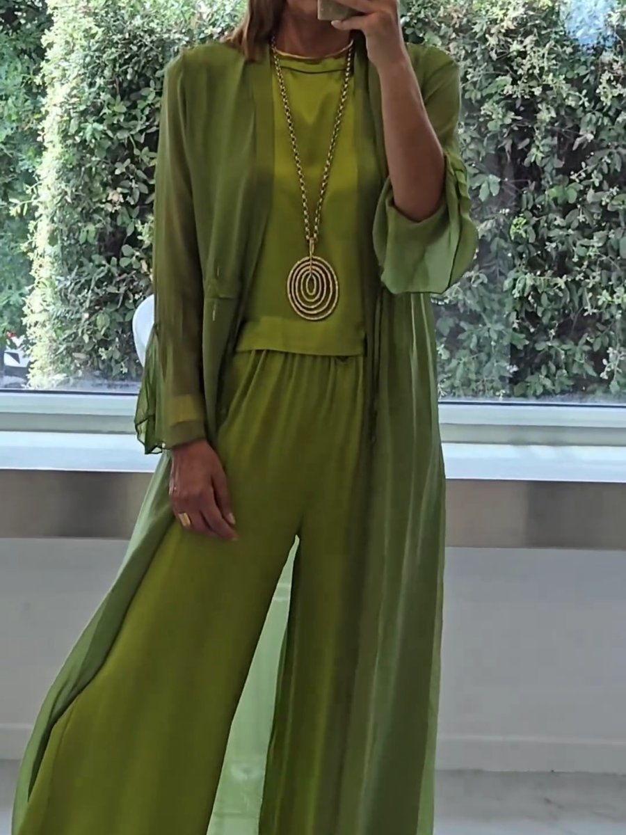Xoe - Airy Draped Blouse