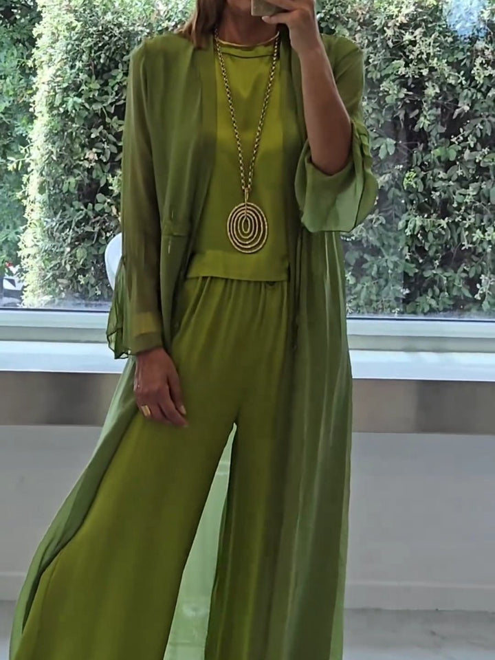 Xoe - Airy Draped Blouse