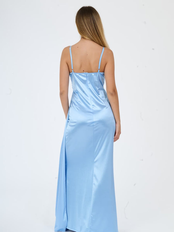 Caroline - Silky Satin Dress