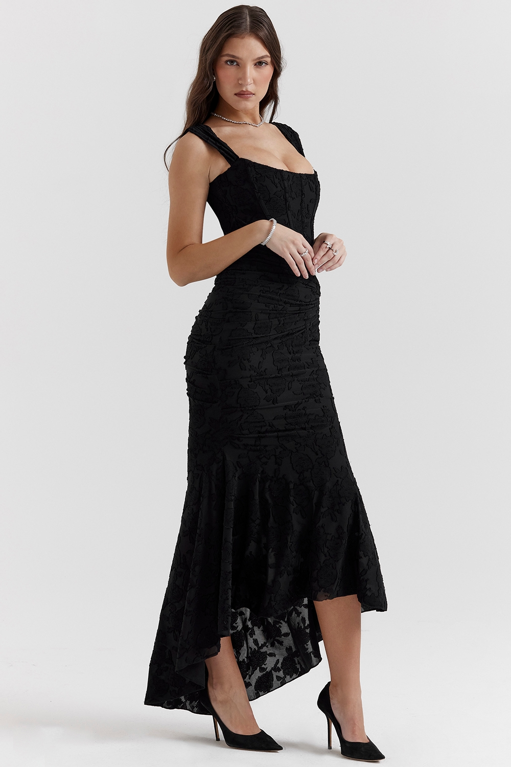 Petra - Silky Maxi Dress