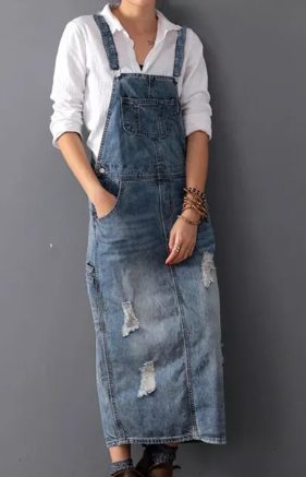 Raven - Relaxed Denim Jumpsuit