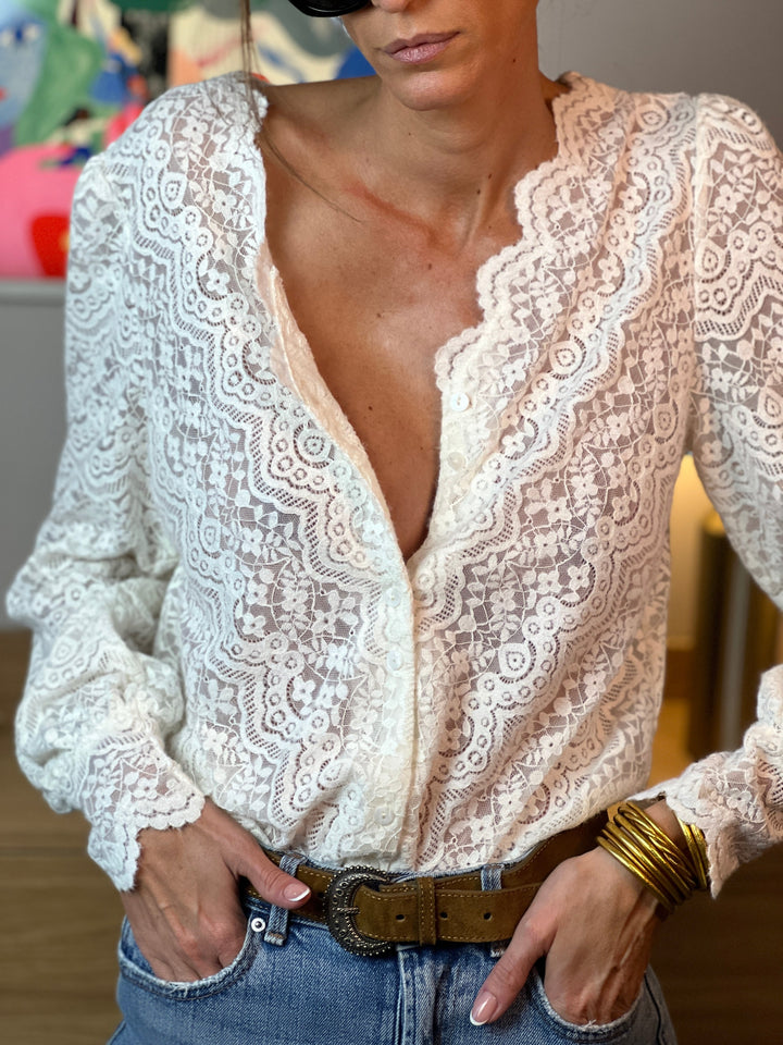 Harper - Ethereal Lace Blouse