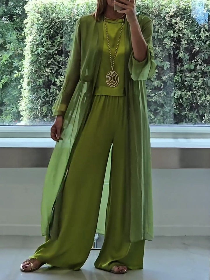 Xoe - Airy Draped Blouse