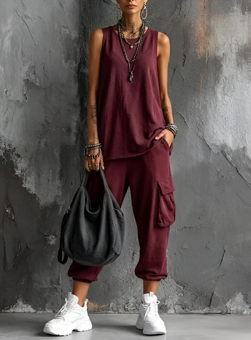 Yelena - Soft Jersey Outfit Set
