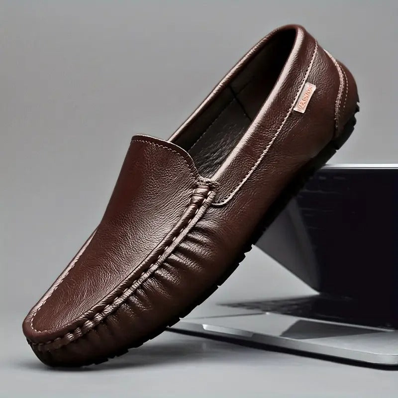 Kirk - Sleek Leather Loafers